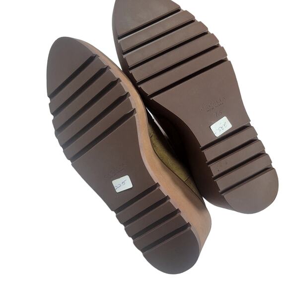 Cecelia New York Gemma Slip On Low Wedge Ankle Boots Nutella sz 7.5  NEW w/o box - Picture 8 of 10